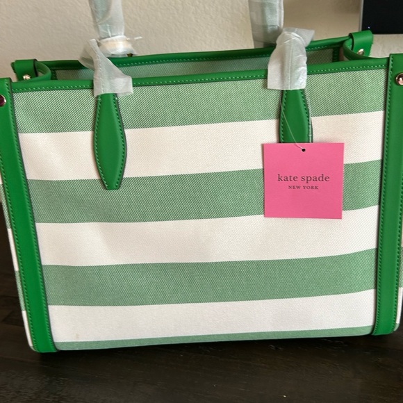 NWT - Market Cabana Canvas Medium Tote - Picture 3 of 13